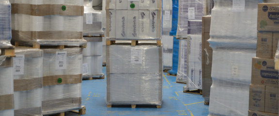 How do you work out the carbon footprint of pallet wrap?